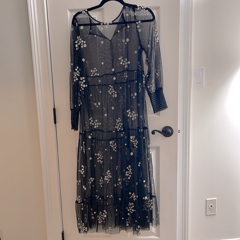 Zara overlay dress
